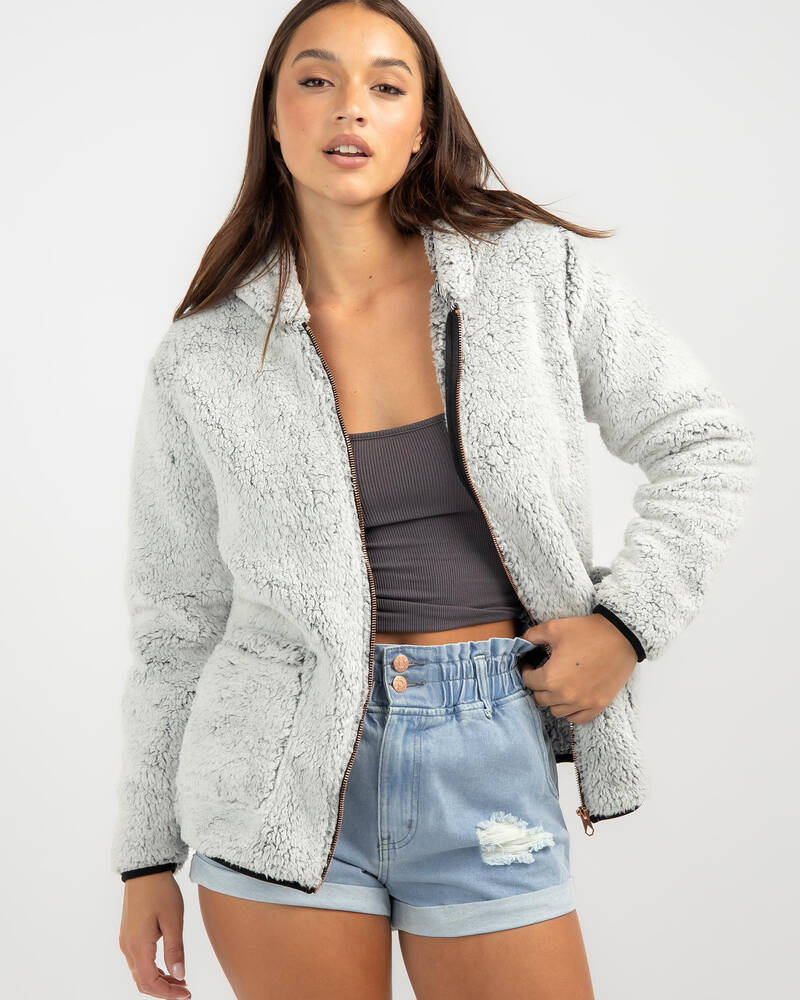 Volcom Lil Phuz Up Hooded Jacket for Womens