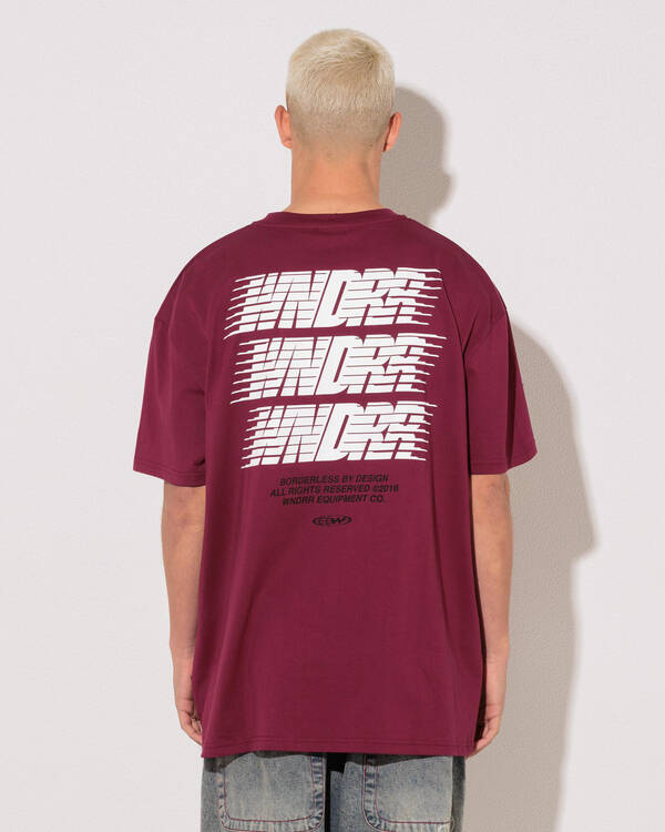 Wndrr Borderless Box Fit T-Shirt for Mens