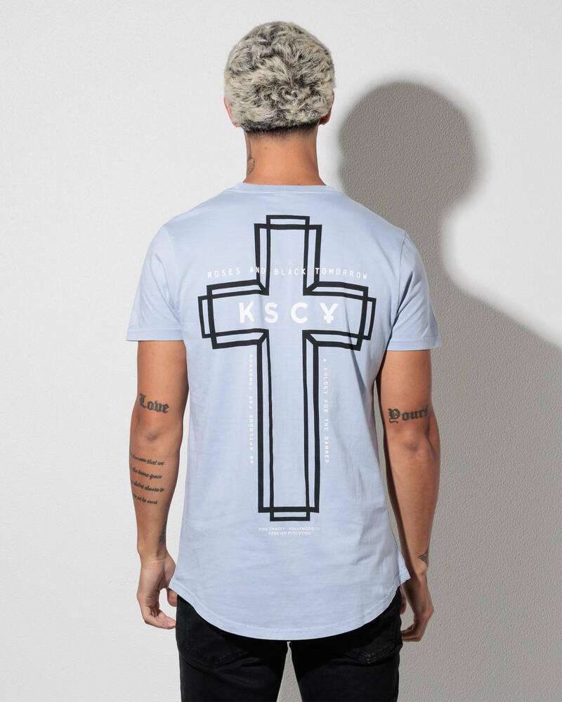 Kiss Chacey Sanctus Dual Curved T-Shirt for Mens