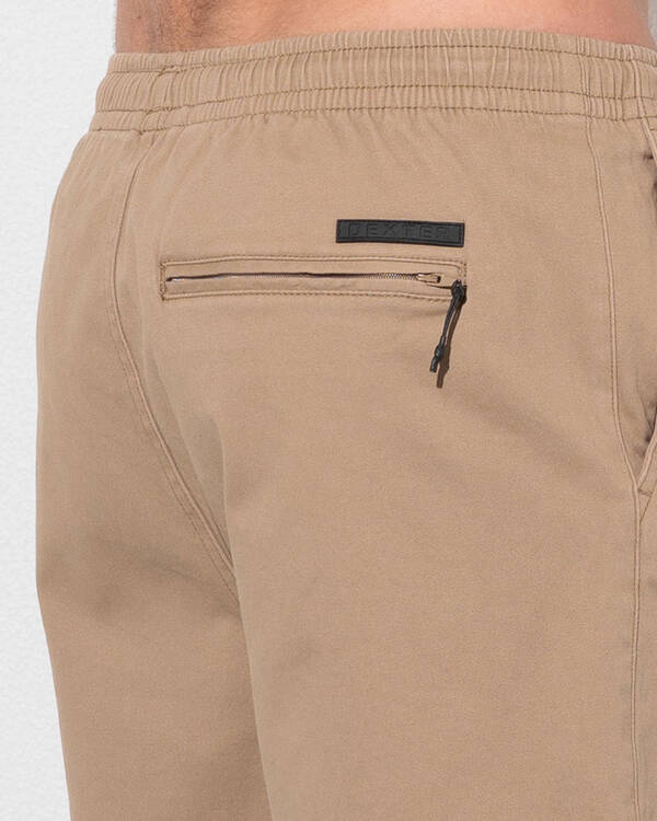 Dexter Glare Elastic Waist Shorts for Mens