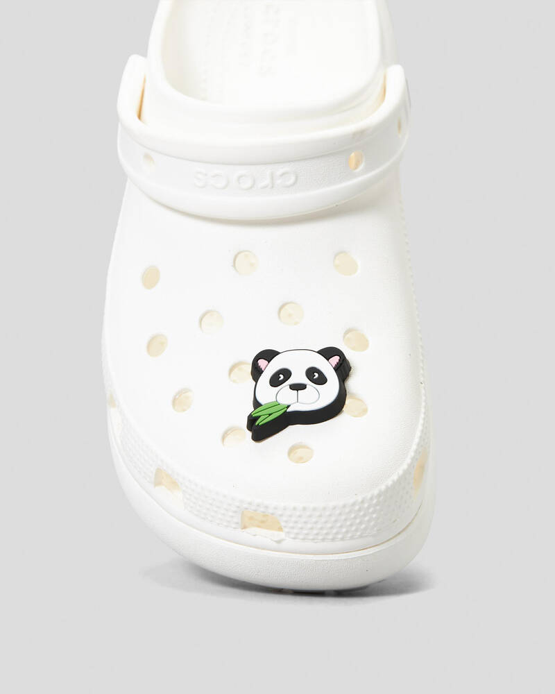 Crocs Panda Bear Face Jibbitz for Unisex