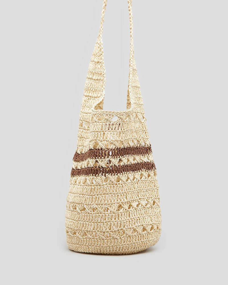 Mooloola Seaside Straw Bag for Womens