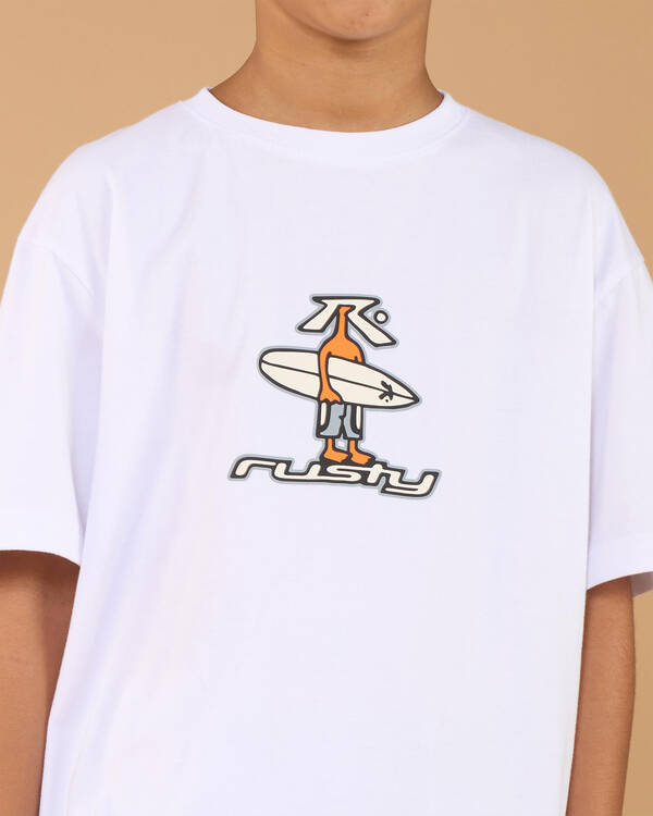 Rusty Boys' Dr. Dot Short Sleeve T-Shirt for Mens