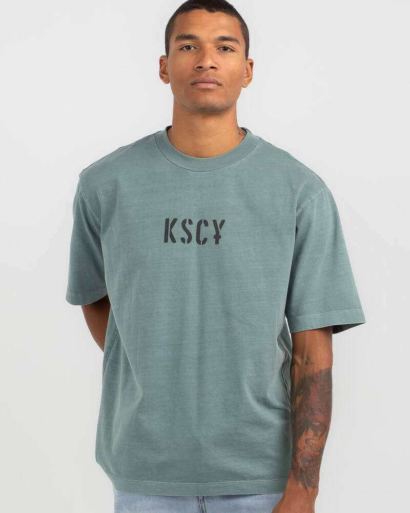 Kiss Chacey Schism Heavy Oversized T-Shirt for Mens