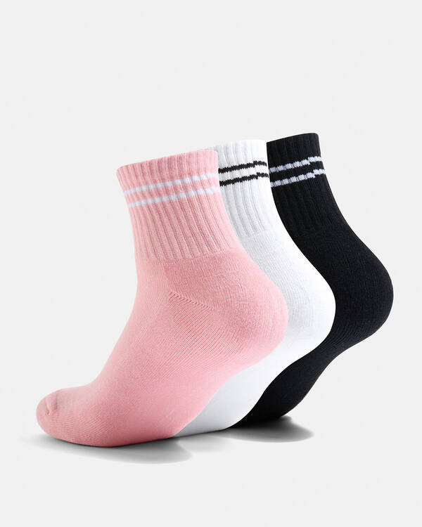 RVCA VA Mini Crew Sock Pack for Womens