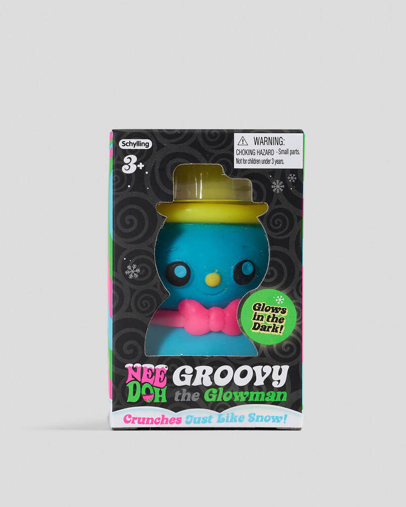 Schylling NeeDoh Groovy The Glowman Squishy Fidget Toy for Womens