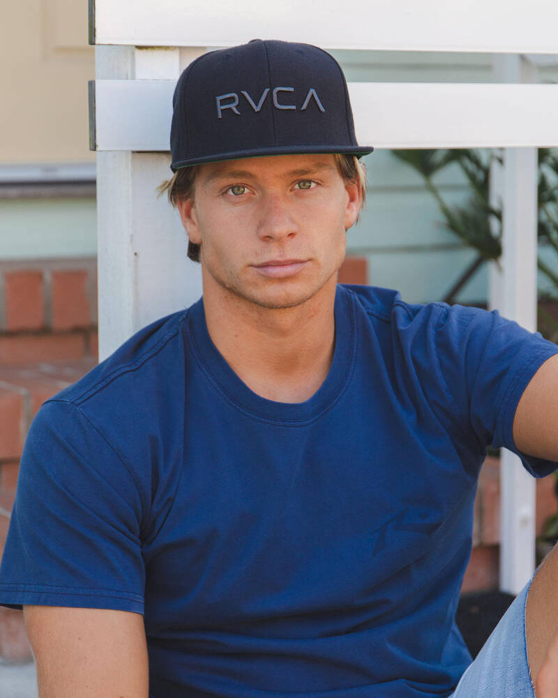 RVCA Twill Snapback Cap for Mens image number null