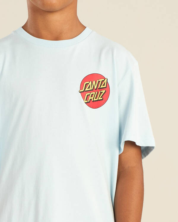Santa Cruz Boys' Classic Dot Chest T-Shirt for Mens