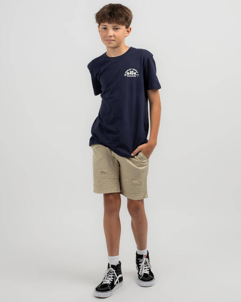 Hurley Boys' Worldwide T-Shirt for Mens