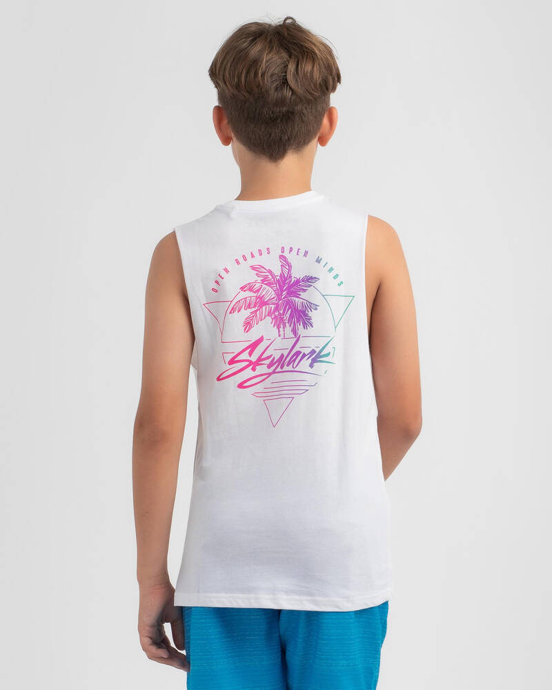 Skylark Boys' Subtropic Muscle Tank for Mens