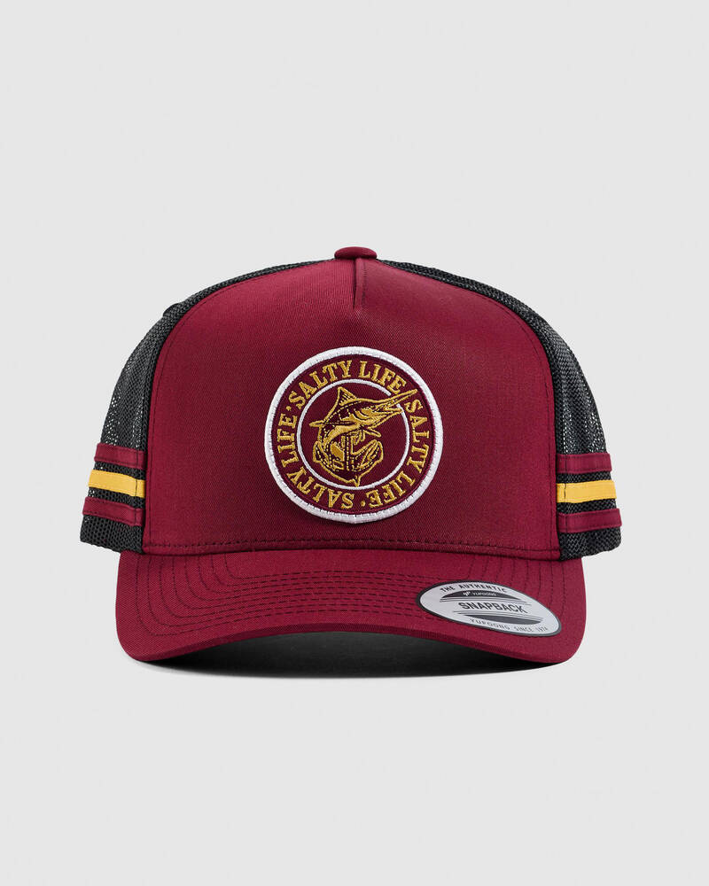 Salty Life Once Bitten 4.0 Trucker Cap for Mens