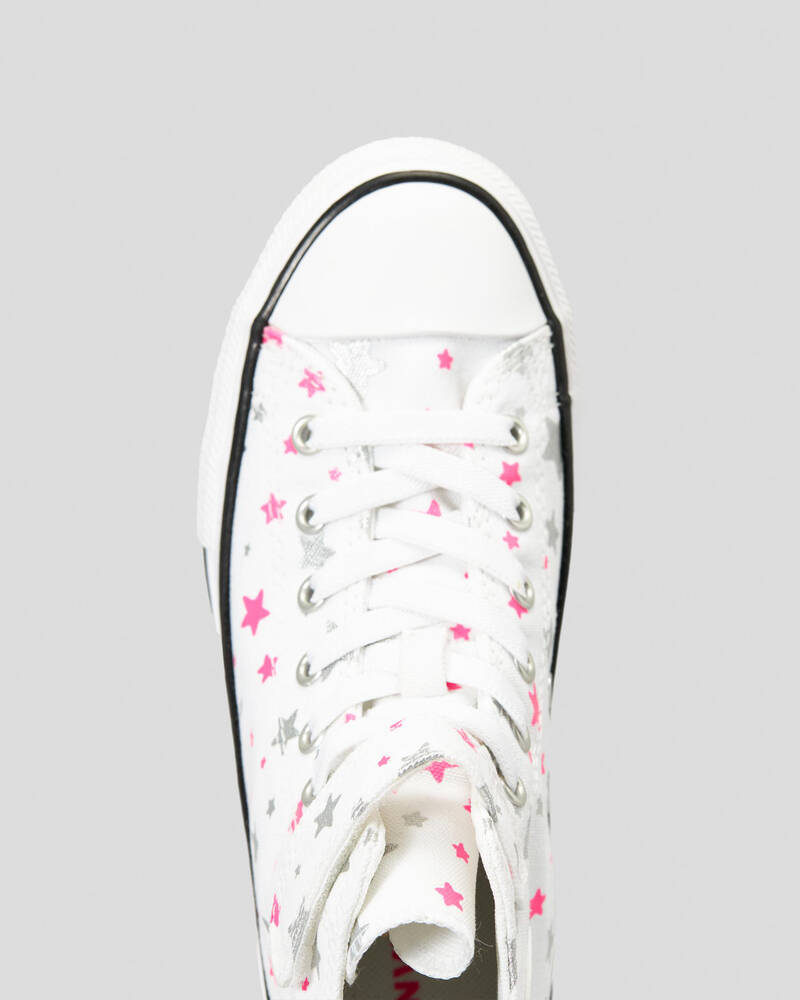 Converse Girls' Chuck Taylor All Star Easy On Sparkle Party for Womens