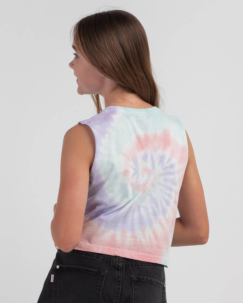 Santa Cruz Girls' Other Wave Splice Muscle Tank Top for Womens