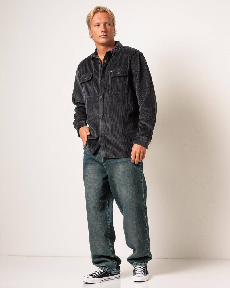 Quiksilver Venture Cord Long Sleeve Shirt for Mens