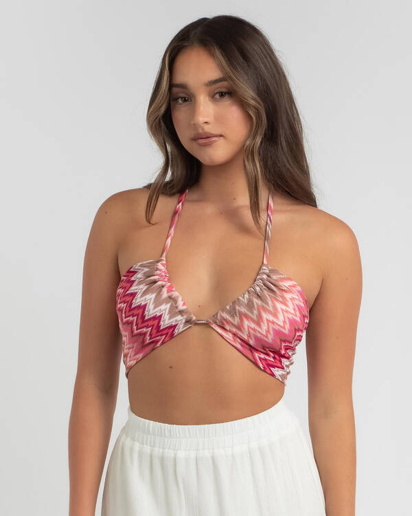 Ava And Ever Loca Halter Top for Womens