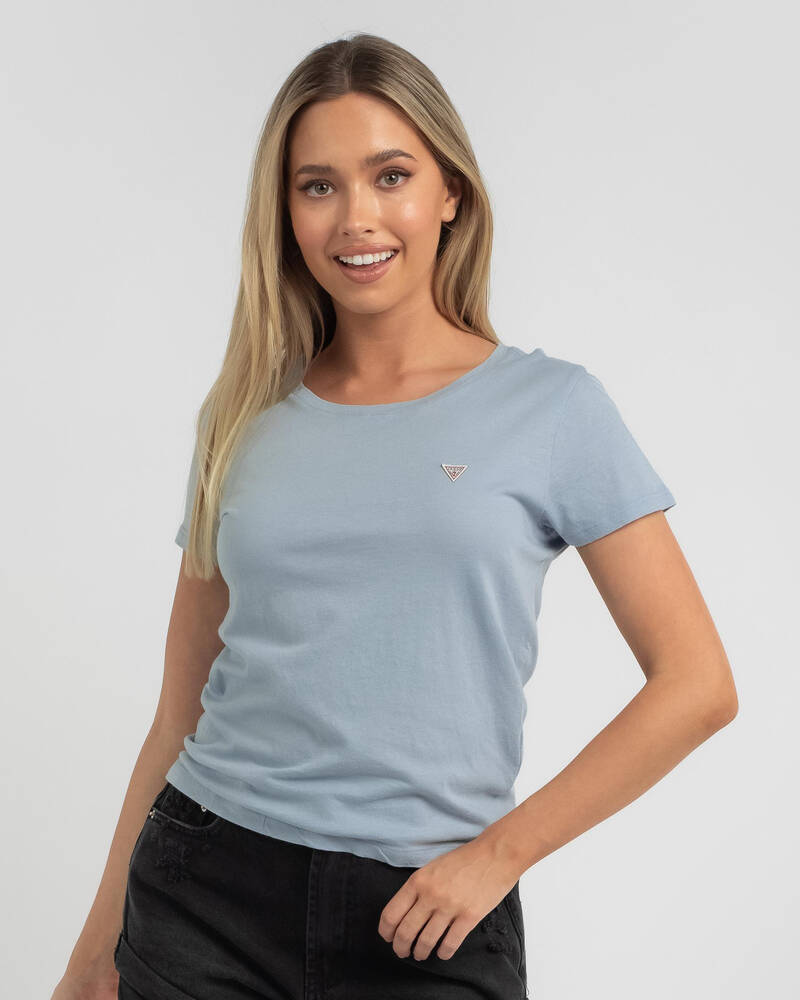 GUESS Crew Logo Baby T-Shirt for Womens