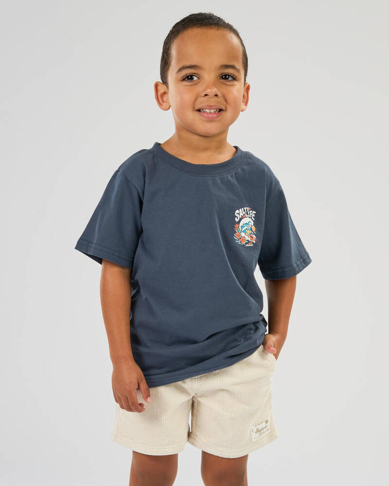 Skylark Toddlers' Cord Elastic Waist Shorts for Mens