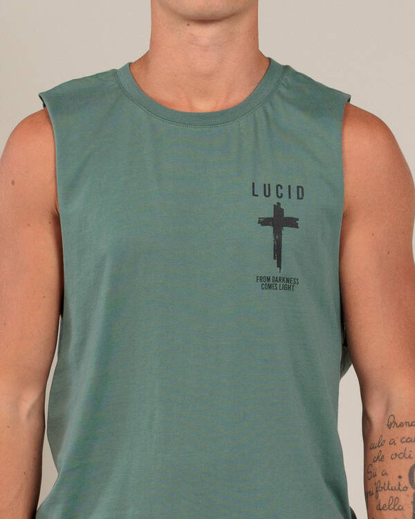 Lucid Shrine Muscle Tank for Mens