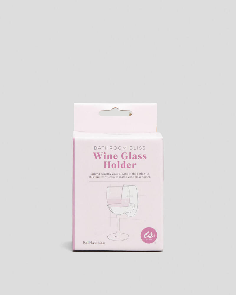Get It Now Bathroom Wine Glass Holder for Unisex