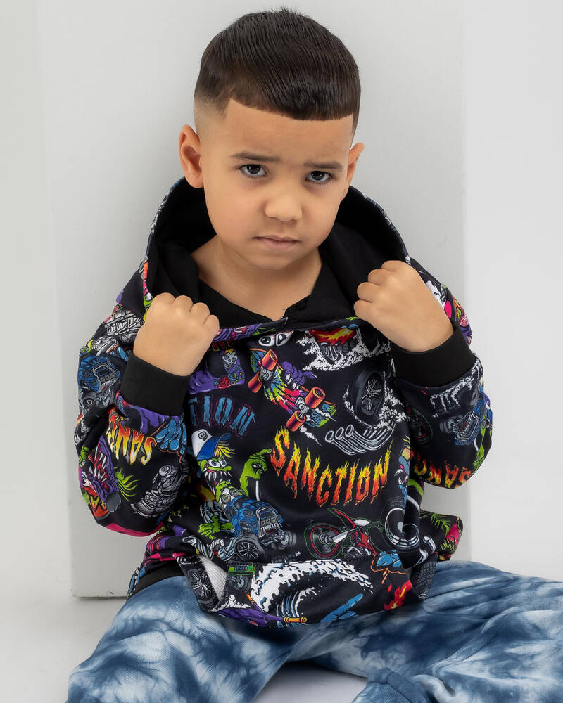 Sanction Toddlers' Monstered Hoodie for Mens