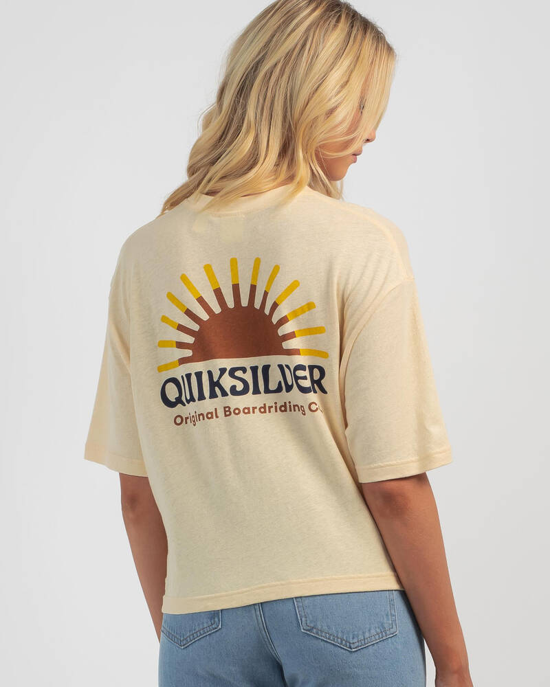 Quiksilver Boyfriend T-Shirt for Womens