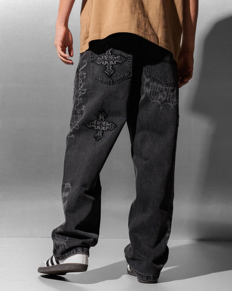 Worship Supplies Manic Big Lounger Jeans for Mens