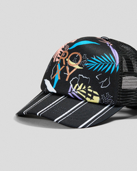 Roxy Girls' Honey Coconut Trucker Cap for Womens image number null