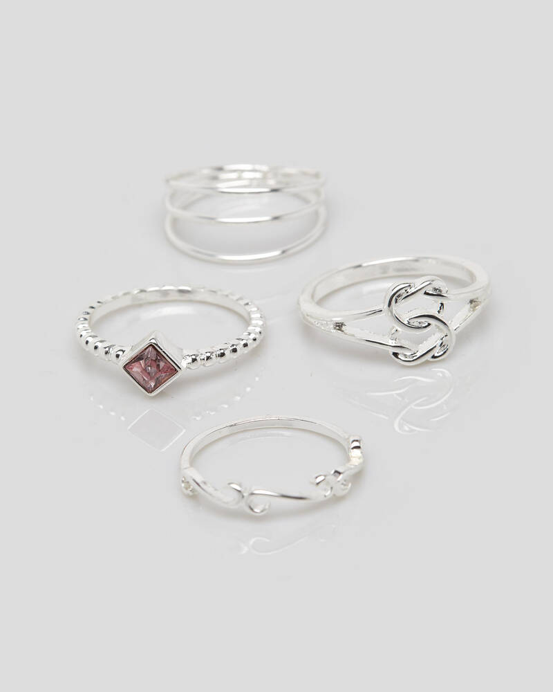 Karyn In LA Vaeda Ring Pack for Womens