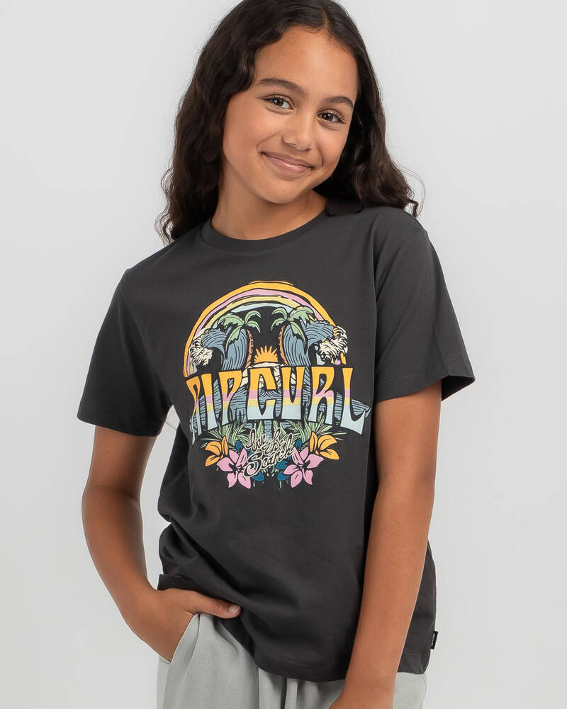 Rip Curl Girls' Block Party T-Shirt for Womens