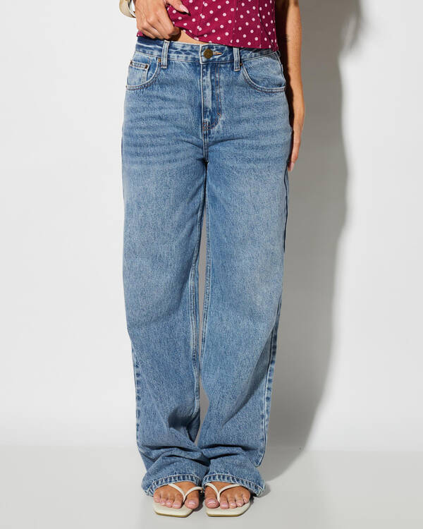 Rocker Straight Leg Jeans