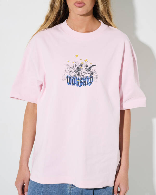 Worship Supplies Fascination Oversized Fit T-Shirt for Womens