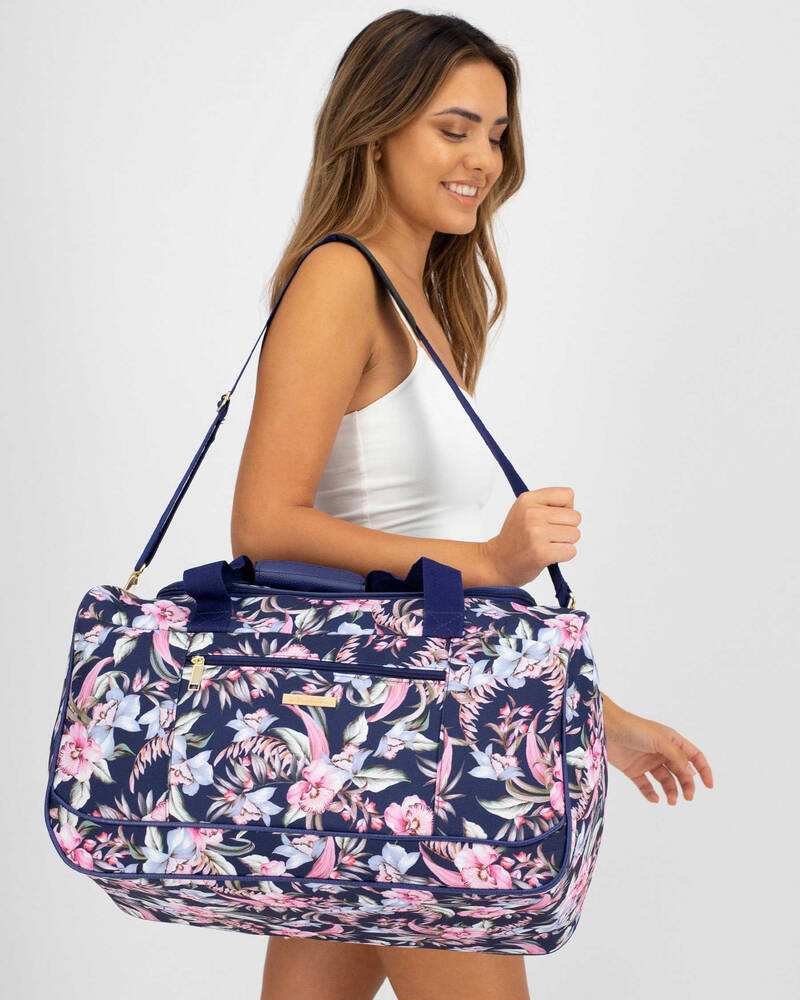 Mooloola Flora Overnight Bag for Womens