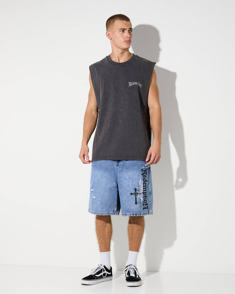 Redemption Corrupted Muscle Tank for Mens