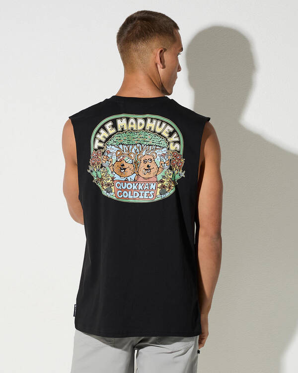 The Mad Hueys Quokkan Coldies Muscle Tank for Mens