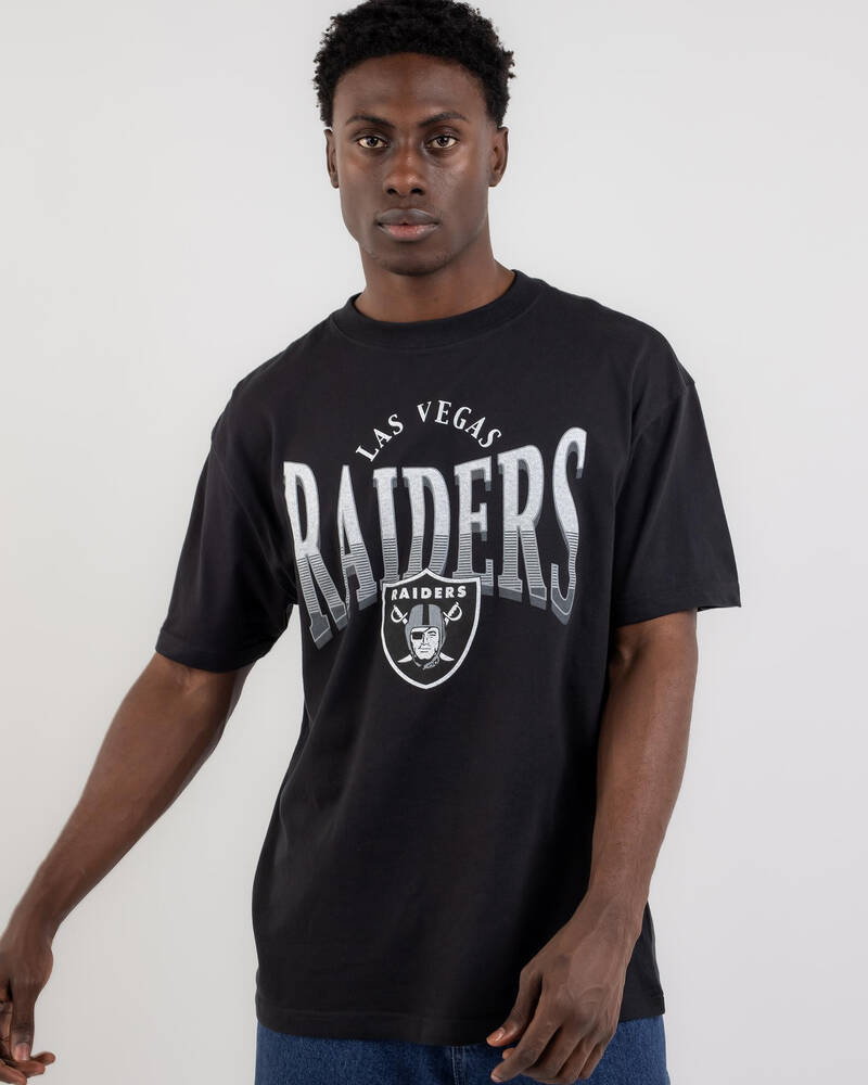 Majestic Las Vegas Raiders Vintage Arch State T-Shirt for Mens