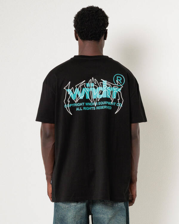 Wndrr Shutdown Box Fit T-Shirt for Mens