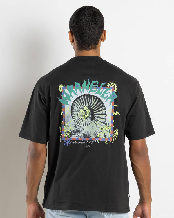 Wrangler Fossil Shell Slacker T-Shirt for Mens