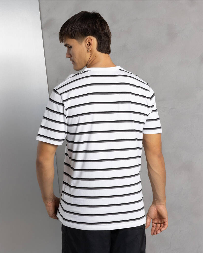 Champion Logo Stripe T-Shirt for Mens