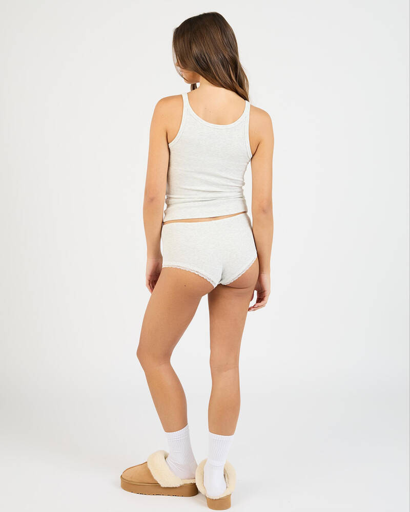 Malibu Lounge Kissing Booth Brief for Womens