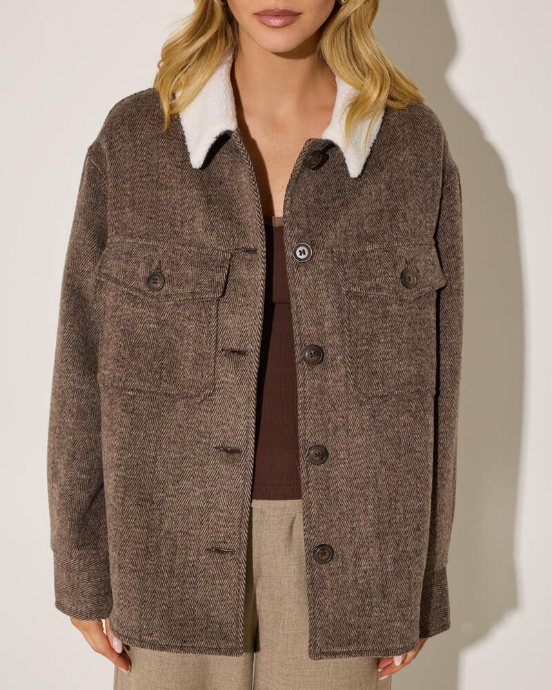 Mooloola Cash Shacket for Womens