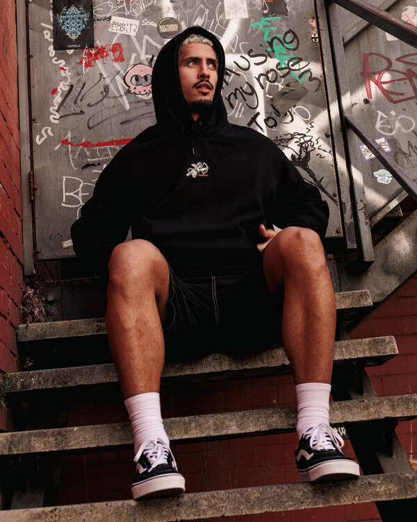 Worship Supplies Cherub Pullover Hoodie for Mens