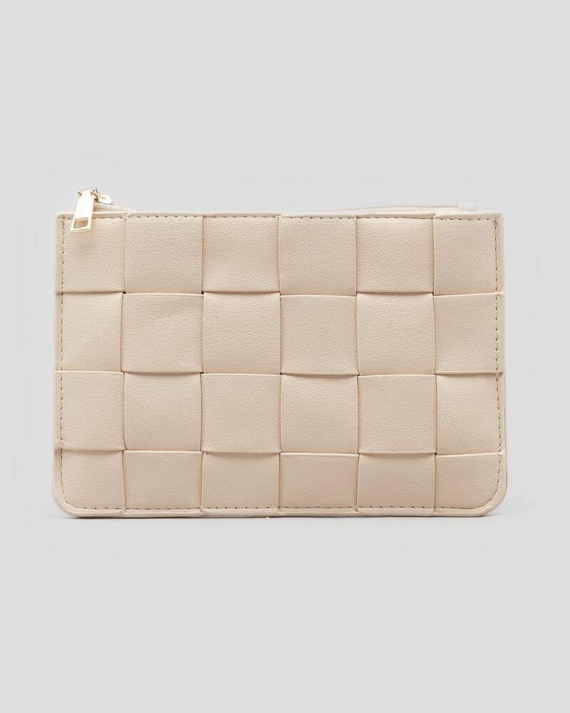 Shop Ava And Ever Holiday Coin Purse In Almond Fast Shipping & Easy