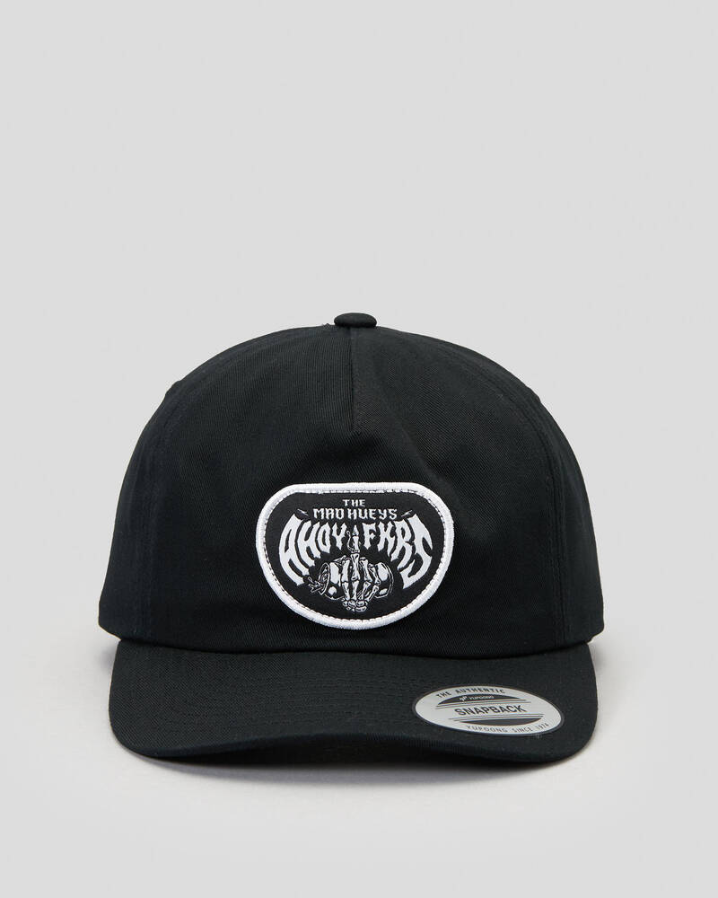 The Mad Hueys Metal Ahoy FKRS Unstructured Snapback Cap for Mens