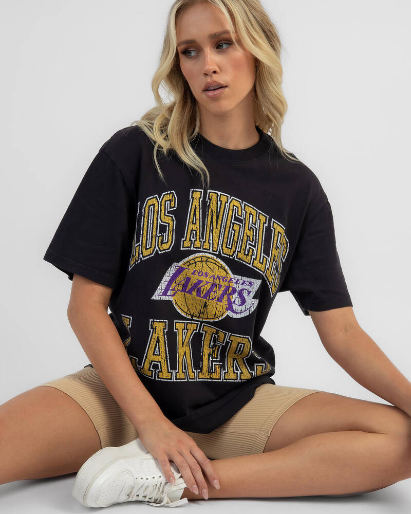 Mitchell & Ness L.A Lakers Ivy Arch T-Shirt for Womens