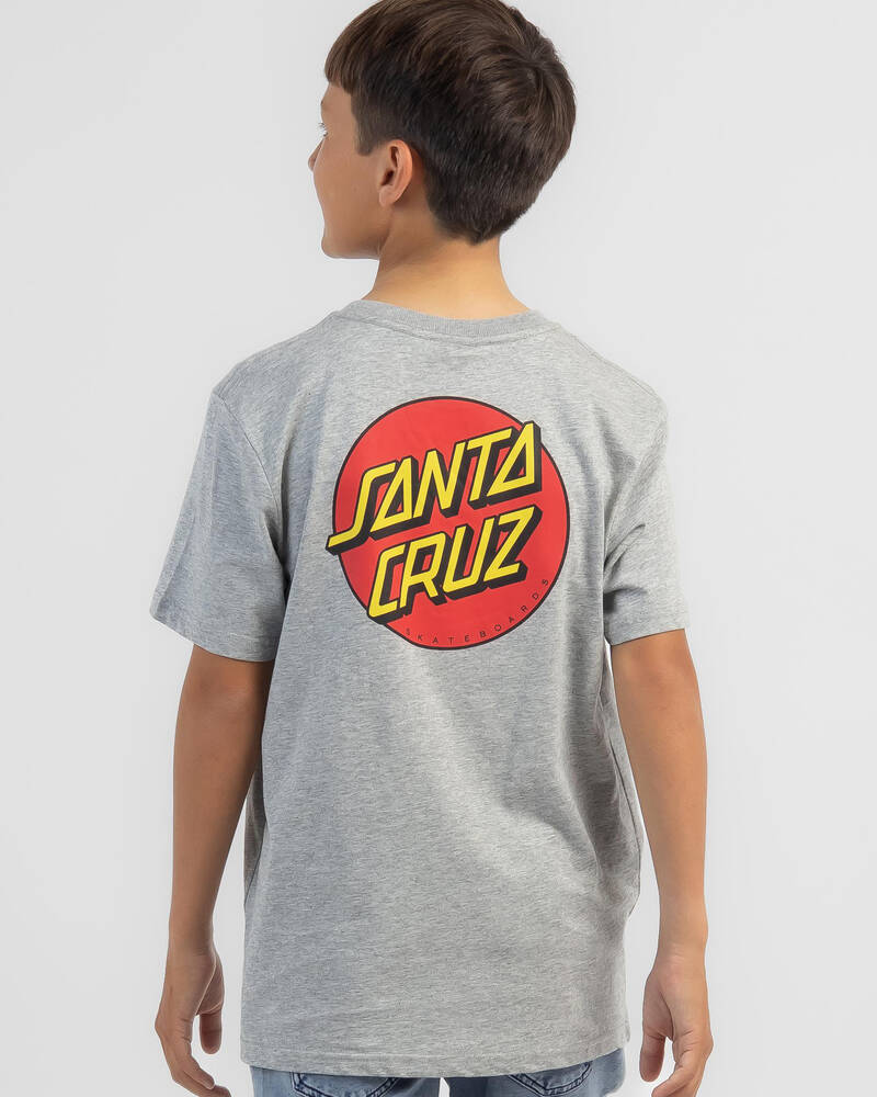 Santa Cruz Boys' Classic Dot T-Shirt for Mens