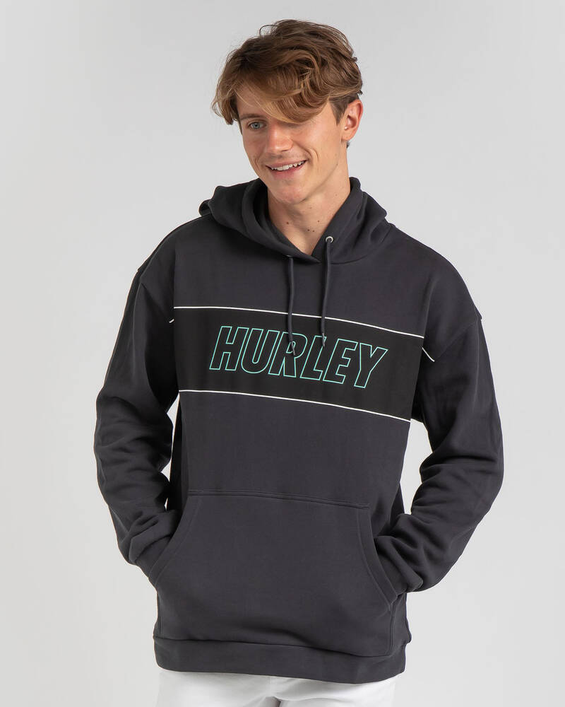 Hurley Fastlane Solid Fleece Hoodie for Mens