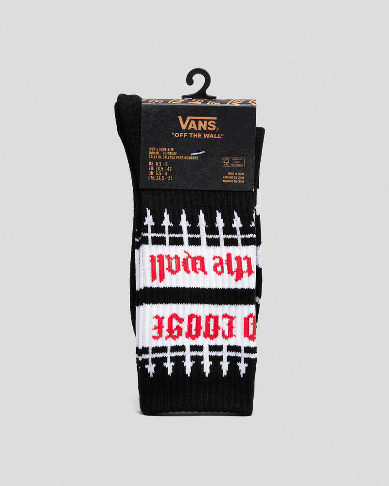 Vans Fast And Loose Crew Socks for Mens