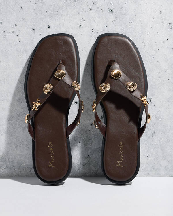 Mooloola Koa Thong Sandals for Womens