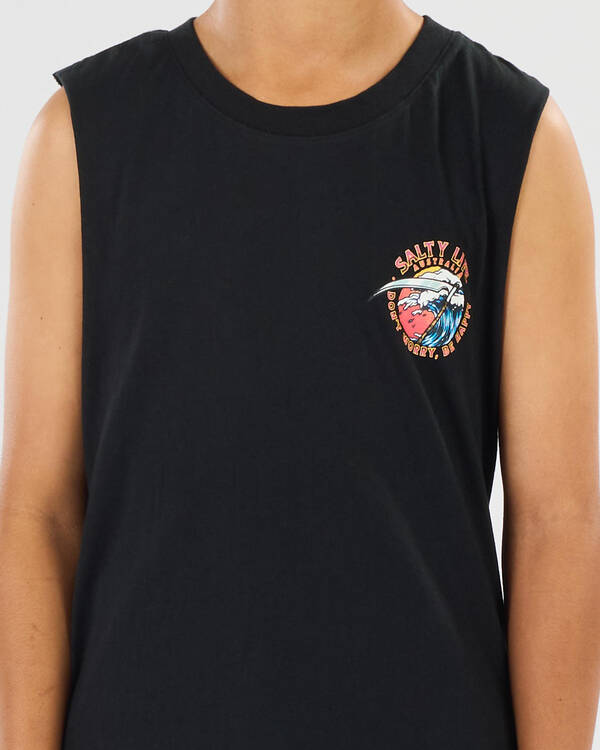Salty Life Boys' Great Vibes Muscle Tank for Mens
