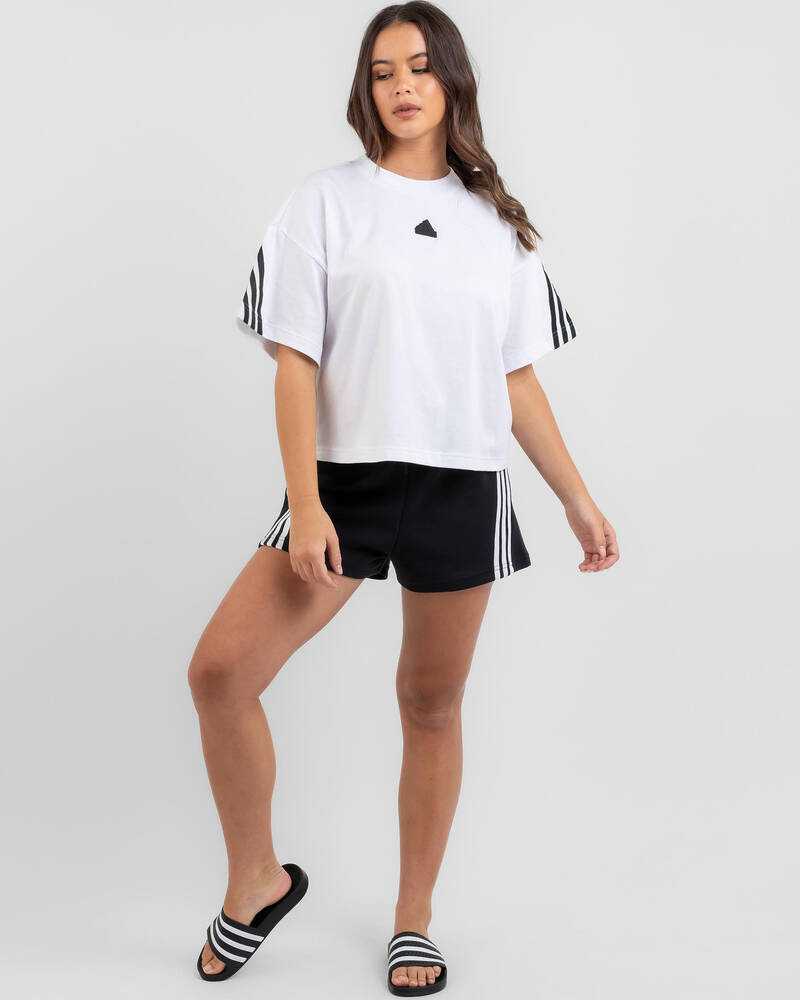 adidas Future Icons 3 Stripe T-Shirt for